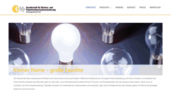 Desktop Screenshot of patent-rechtsschutz.de